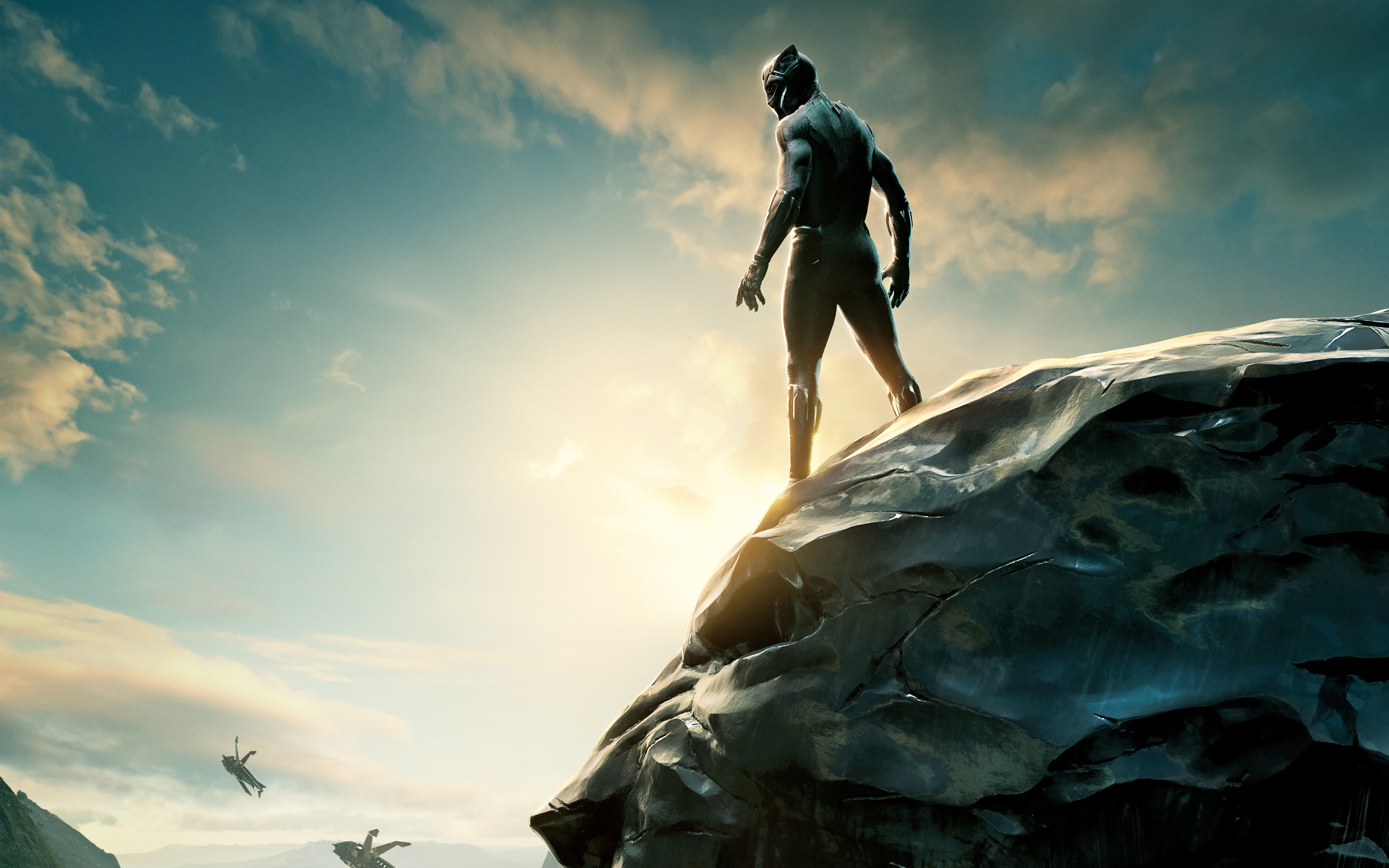 Black Panther Movie Widescreen HD Wallpaper