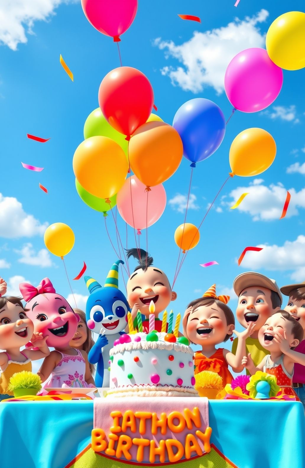 Cocomelon Happy BirtHDay Wallpaper