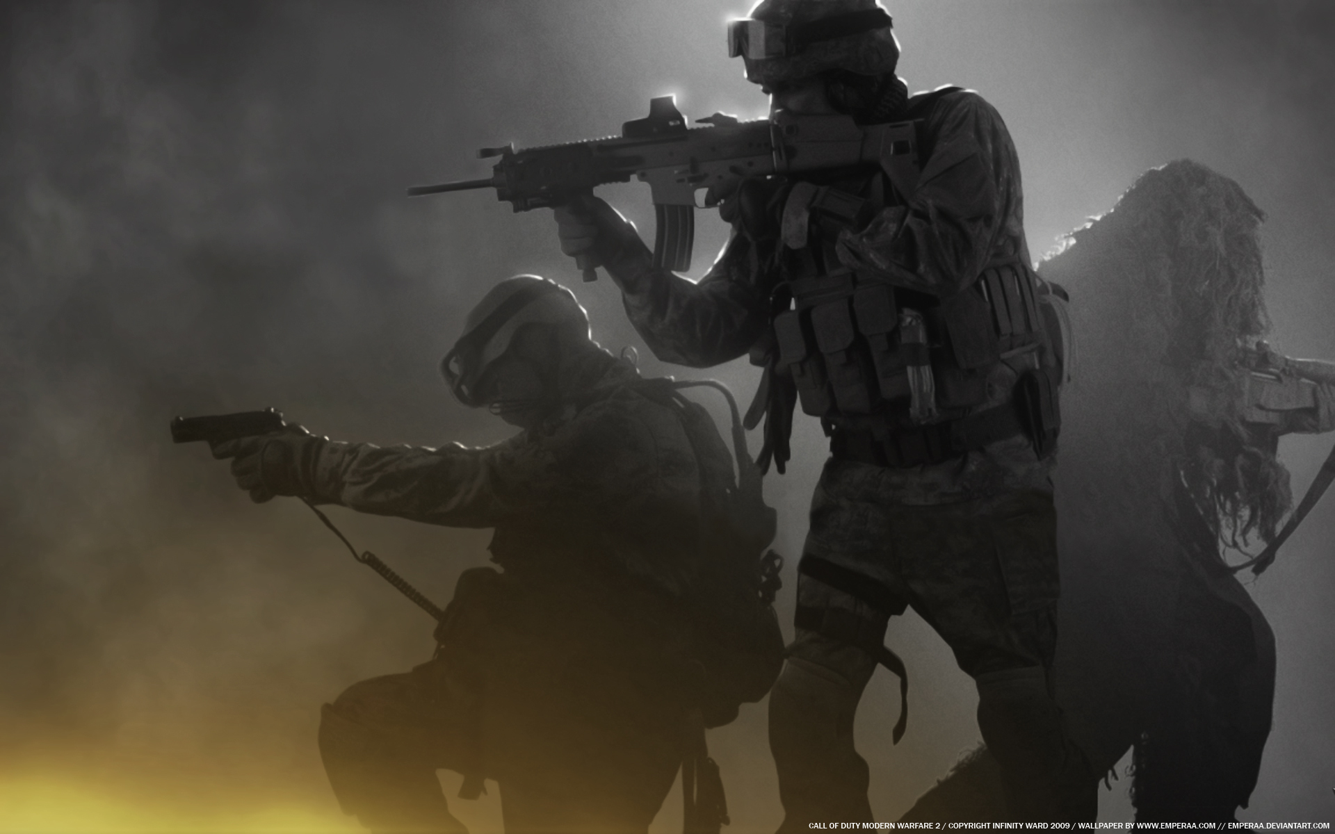 Special Forces in the fog wallpapers and images   wallpapers