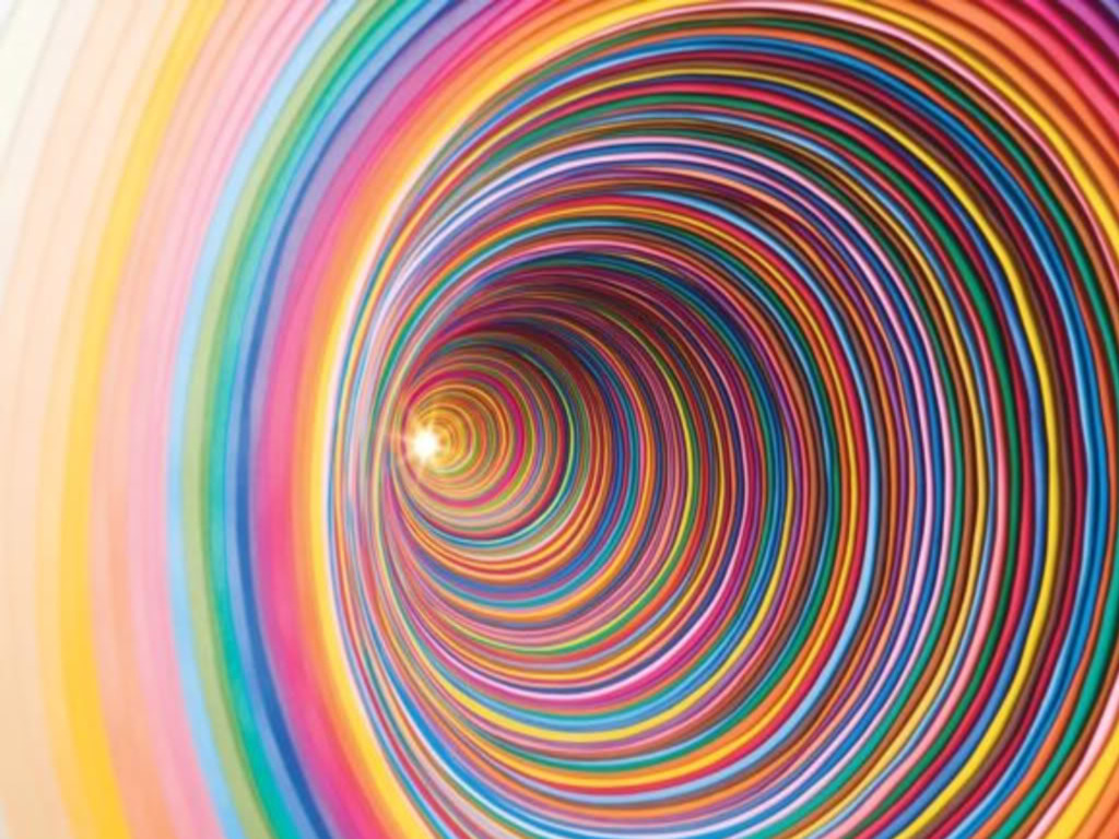 Colorful Moving Illusions Wallpaper