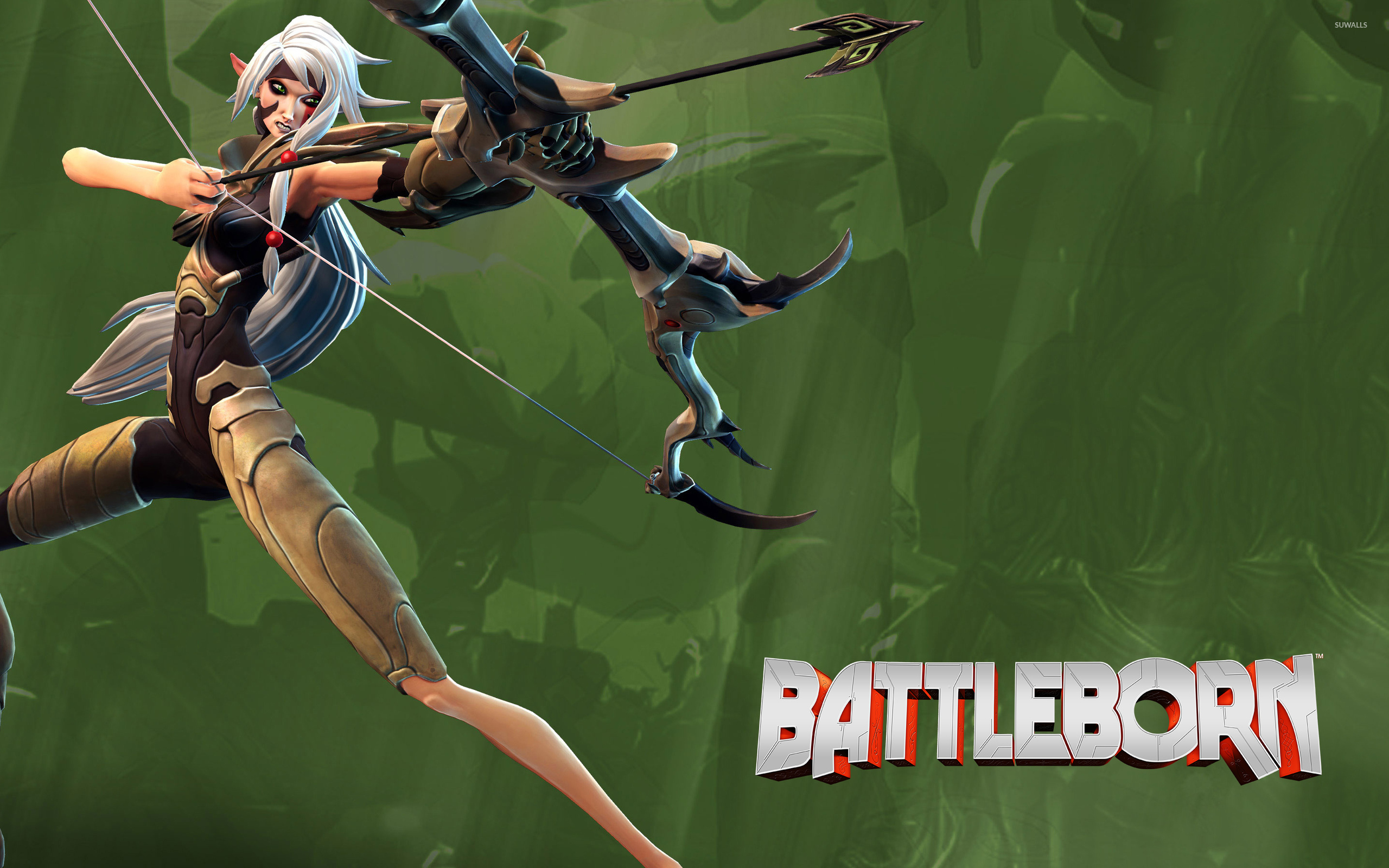 Thorn With Her Bow Battleborn Wallpaper Game