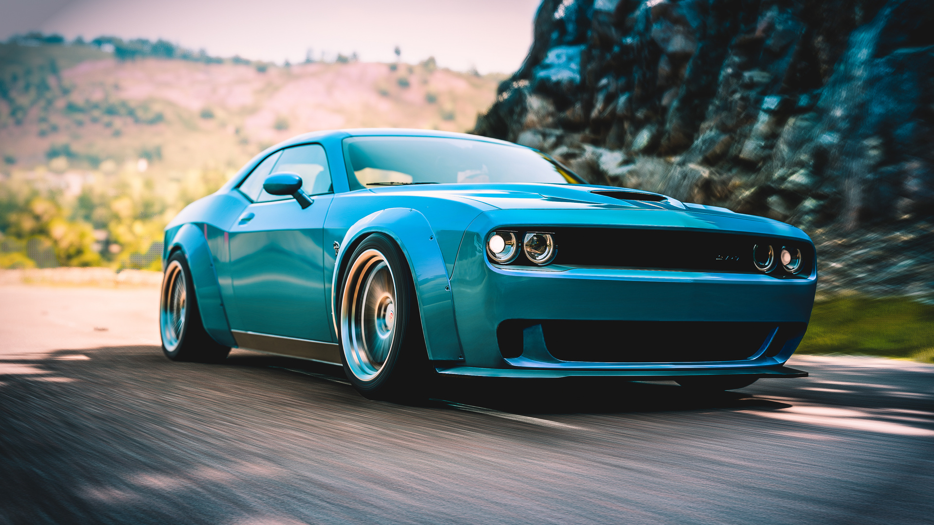 Dodge Challenger Forza Horizon 4k Laptop Full HD 1080p Wallpaper