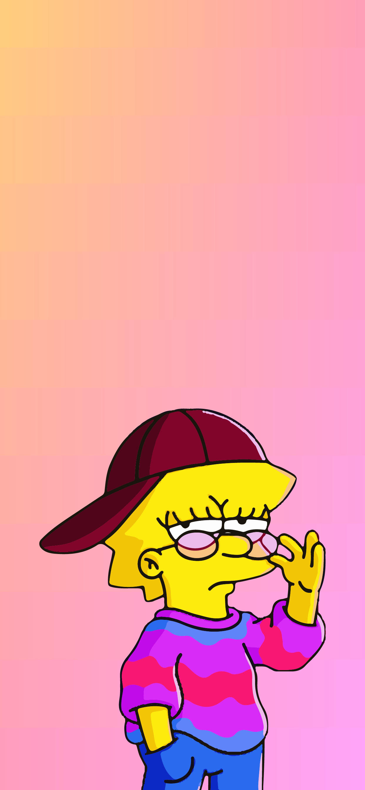 Retro Aesthetic Cartoon Laptop Wallpaper
