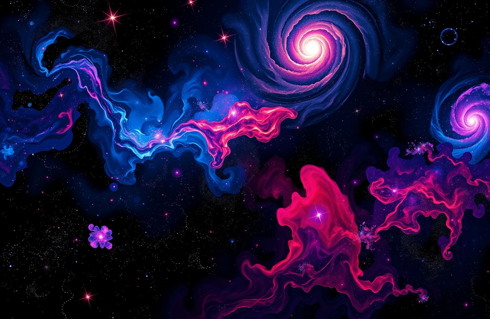 Black Galaxy Wallpaper
