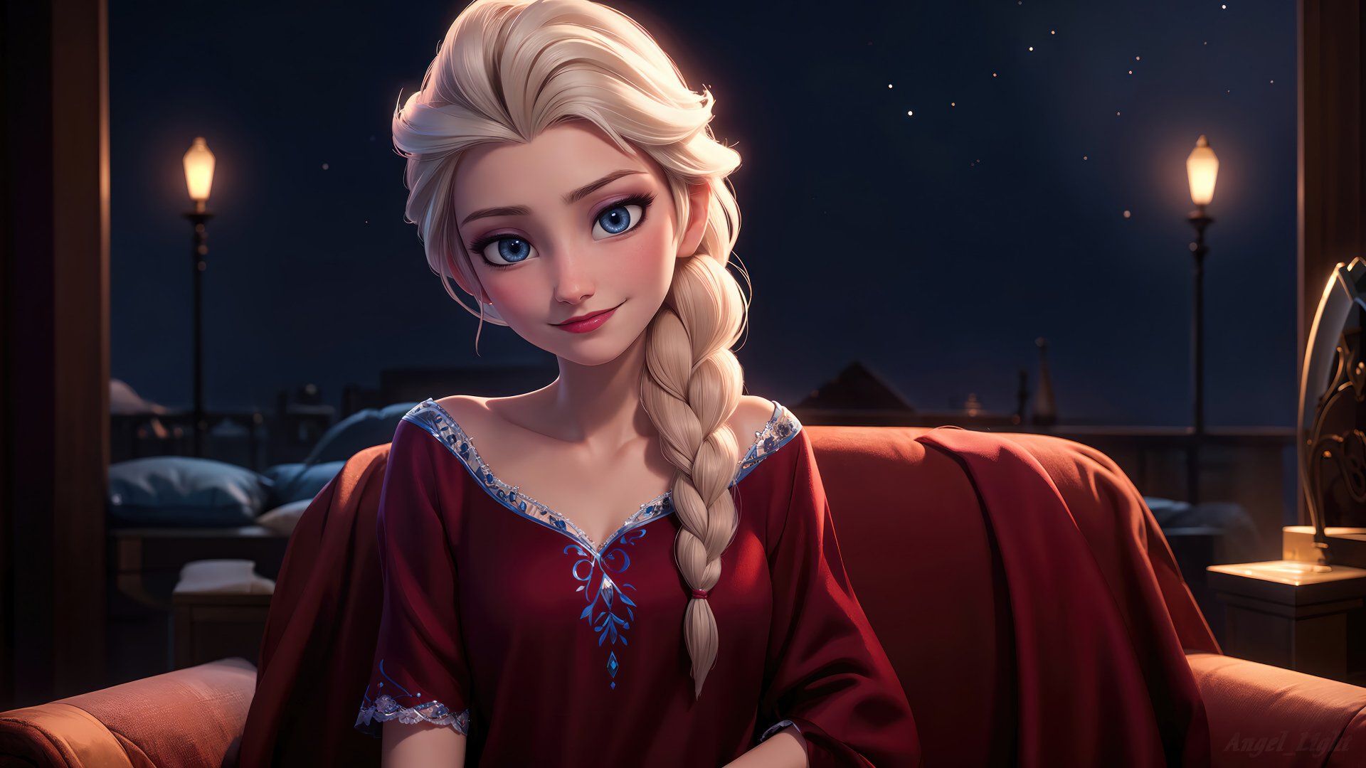 Elsa 4k Wallpaper