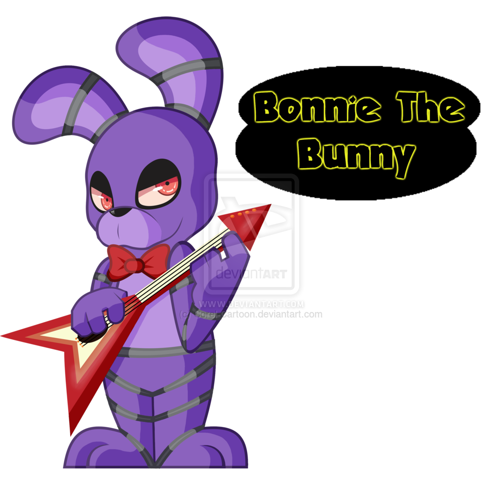 Bonnie The Bunny By Ink Cartoon