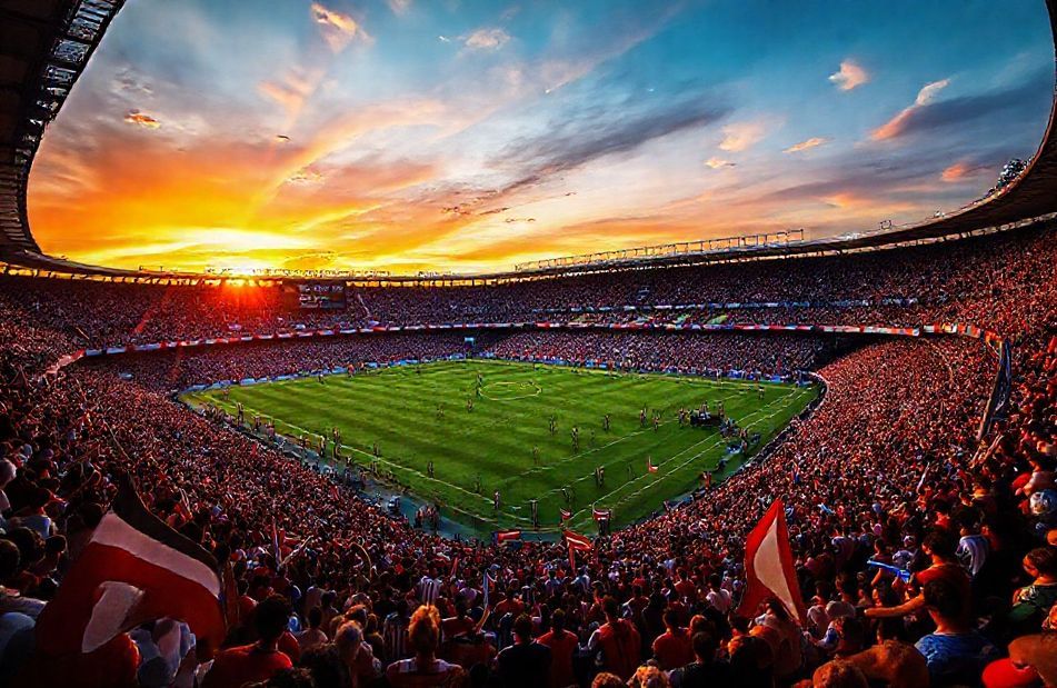 HD Soccer Stadium Wallpaper