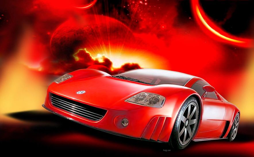 Wallpaper Of Red Cars
