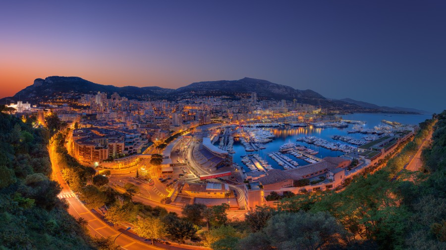 Monte Carlo Yachts Port Panorama 4k Ultra HD Desktop Wallpaper