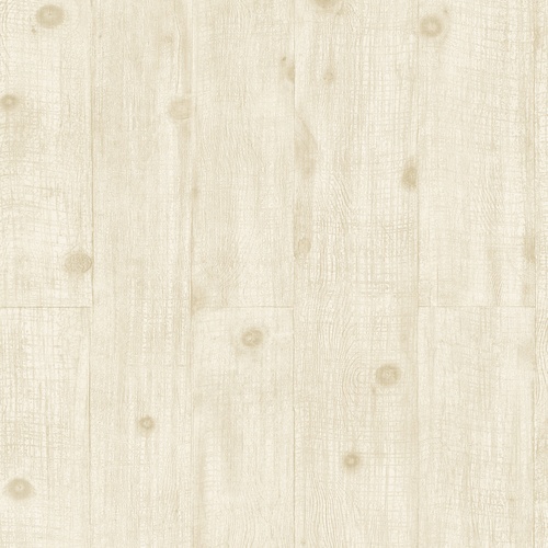 Allen Roth Cream Wood Paneling Wallpaper