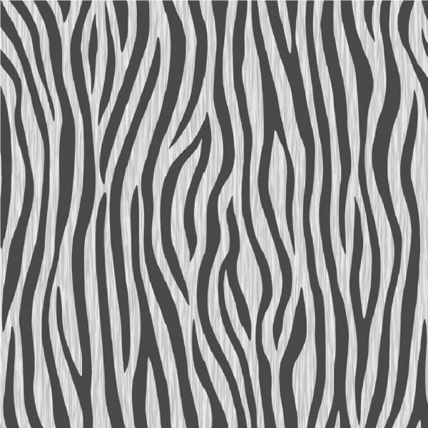 Muriva Urban Safari Zebra Print Animal Skin Textured Wallpaper Roll