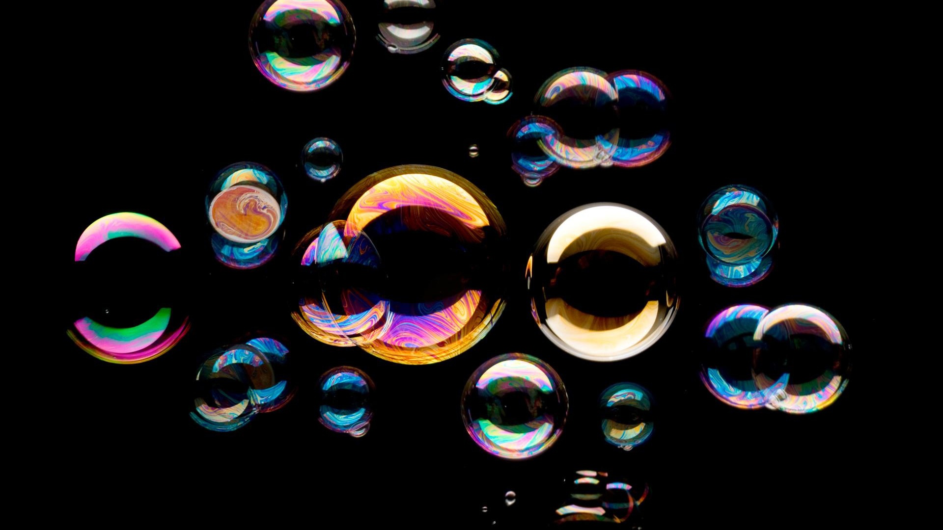 Abstract Colorful Sfondo Desktop HD Wallpaper Bubble
