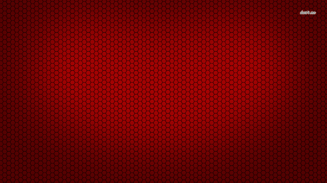 Red Honeyb Pattern Wallpaper Abstract