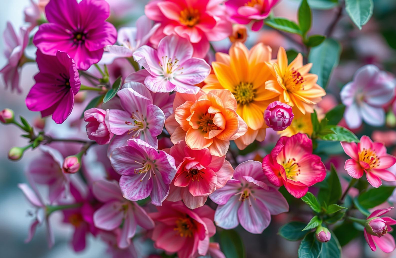 Full Screen Flower Wallpaper
