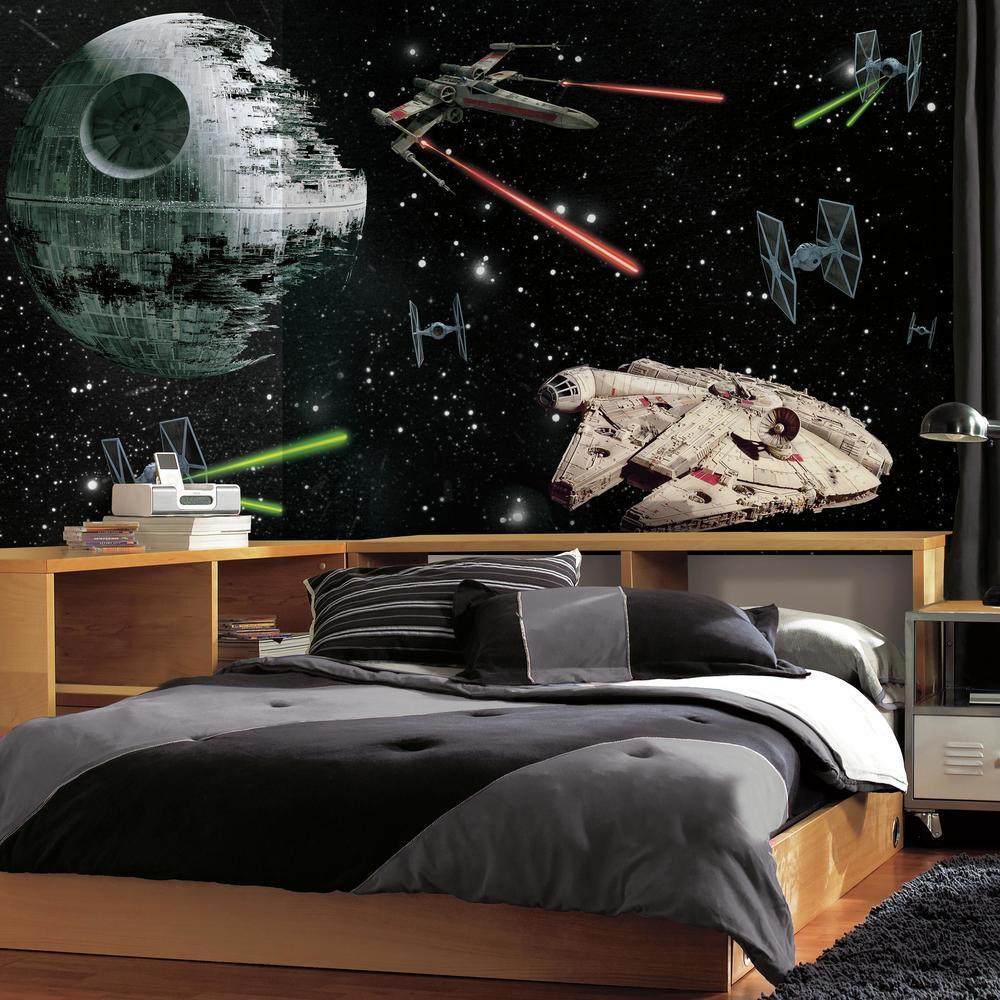 Star Wars Vehicles Xl Spray And Stick Wallpaper Mural Roommates