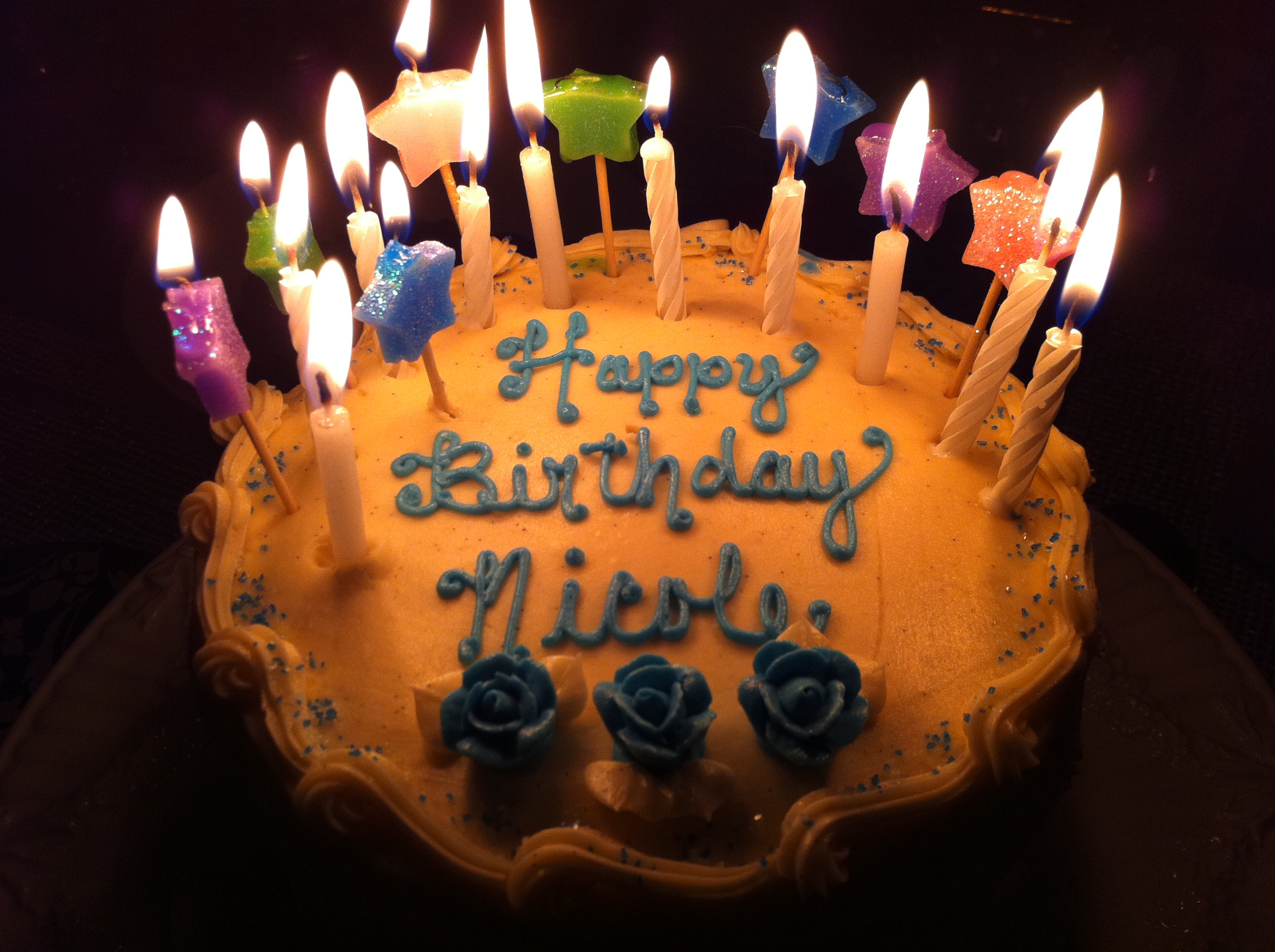 Free Happy Birthday Cake Full HD Wallpaper
