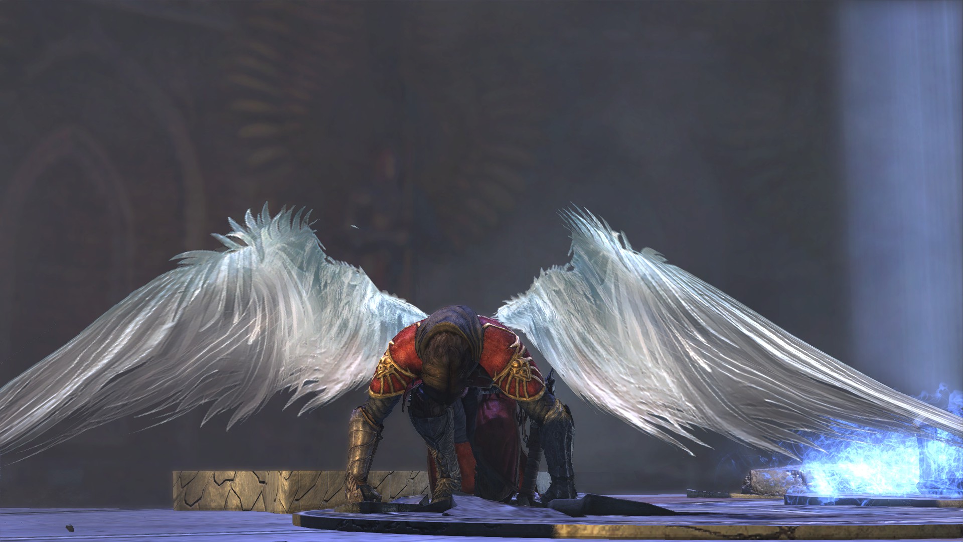 Game Castlevania Wings Angel Gabriel Vampire Wallpaper