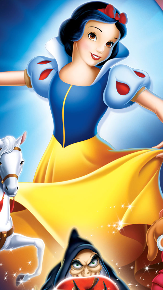 Snow White Disney Wallpaper   iPhone Wallpapers 640x1136