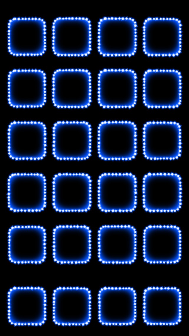 Blue Dotted App Borders Wallpaper iPhone