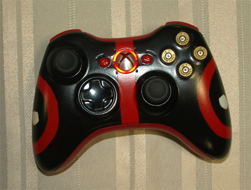 Deadpool Xbox Controller By Matherite