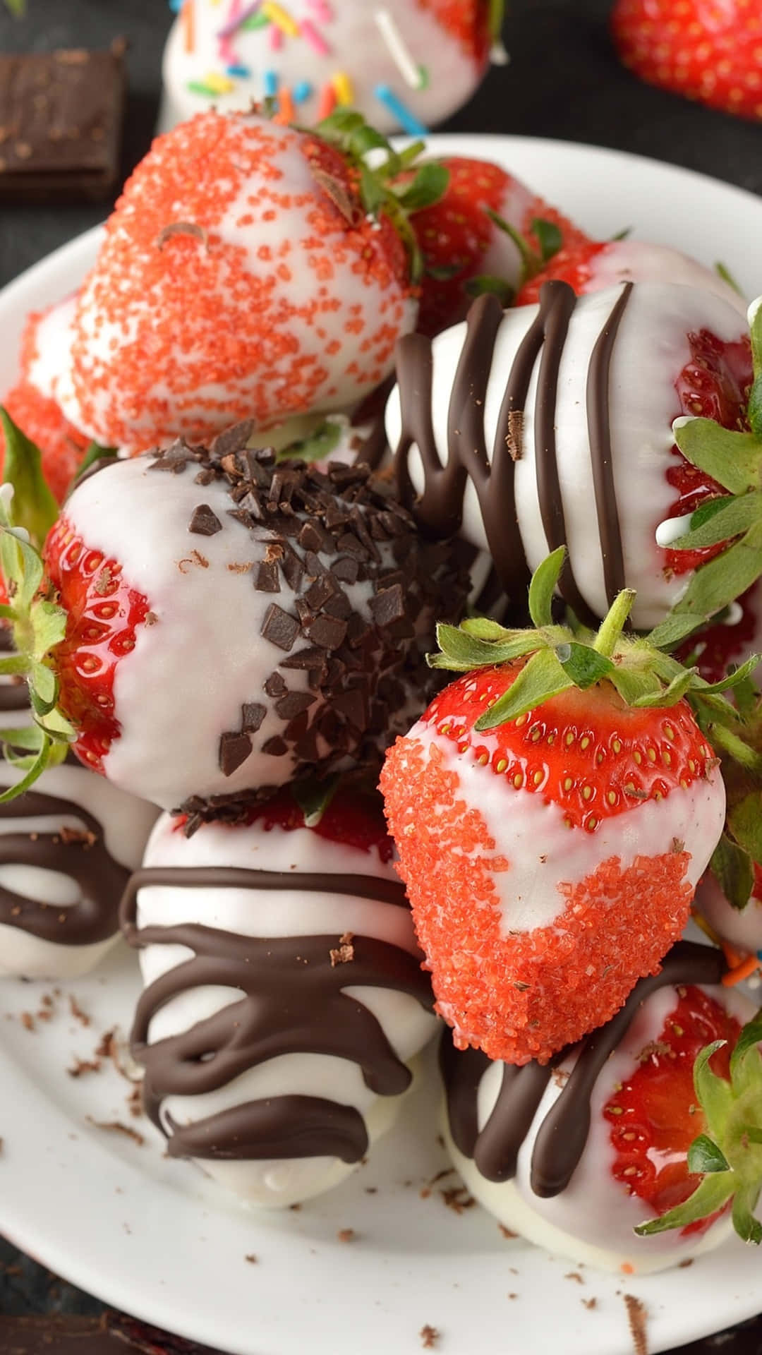 Enjoy Delicious Desserts On Your iPhone Wallpaper