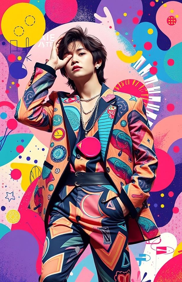V Bts Idol Wallpaper