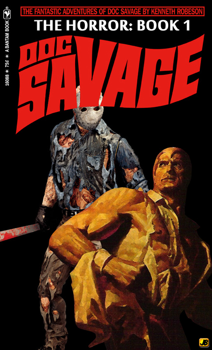 Doc Savage 80s Horror Superhero Fan Art
