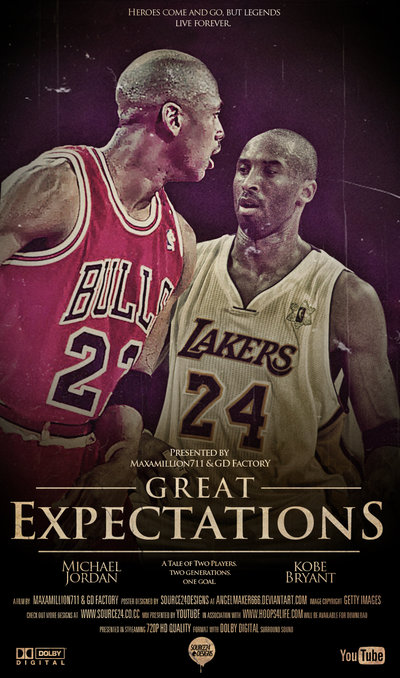 Michael Jordan And Kobe Bryant Poster By Ishaanmishra