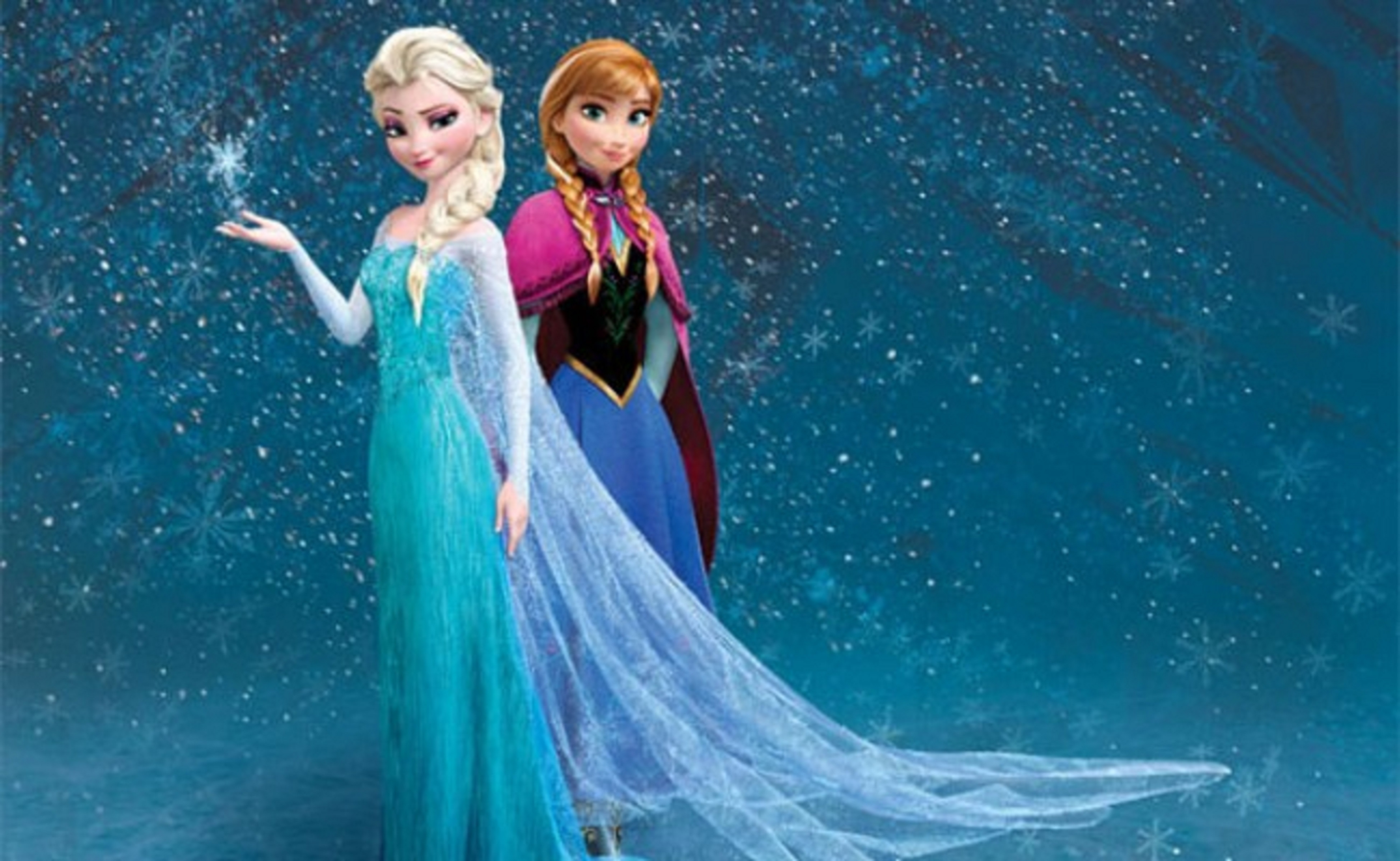 Anna Elsa Frozen Wallpaper