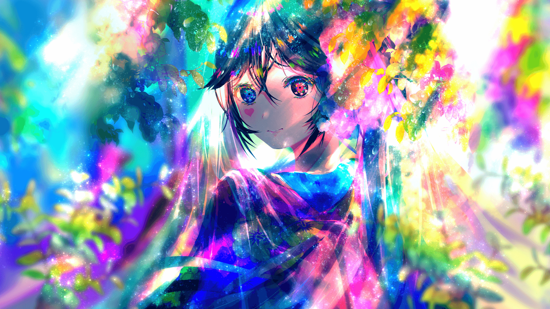 Colorful Anime Wallpaper