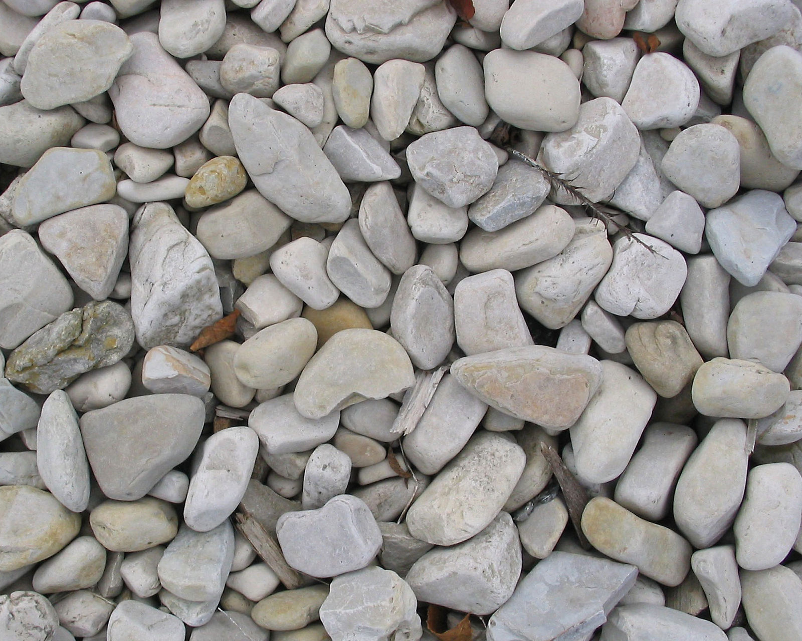White Stone Wallpaper Stones