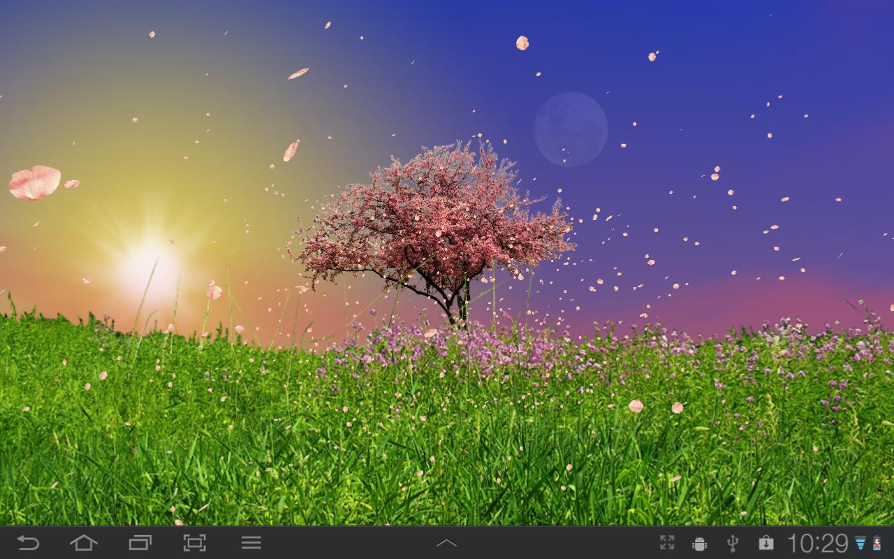 Spring Trees Live Wallpaper Android Apps On Google Play