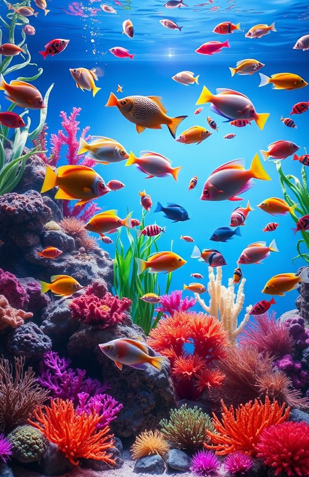 3d Live Aquarium Wallpaper