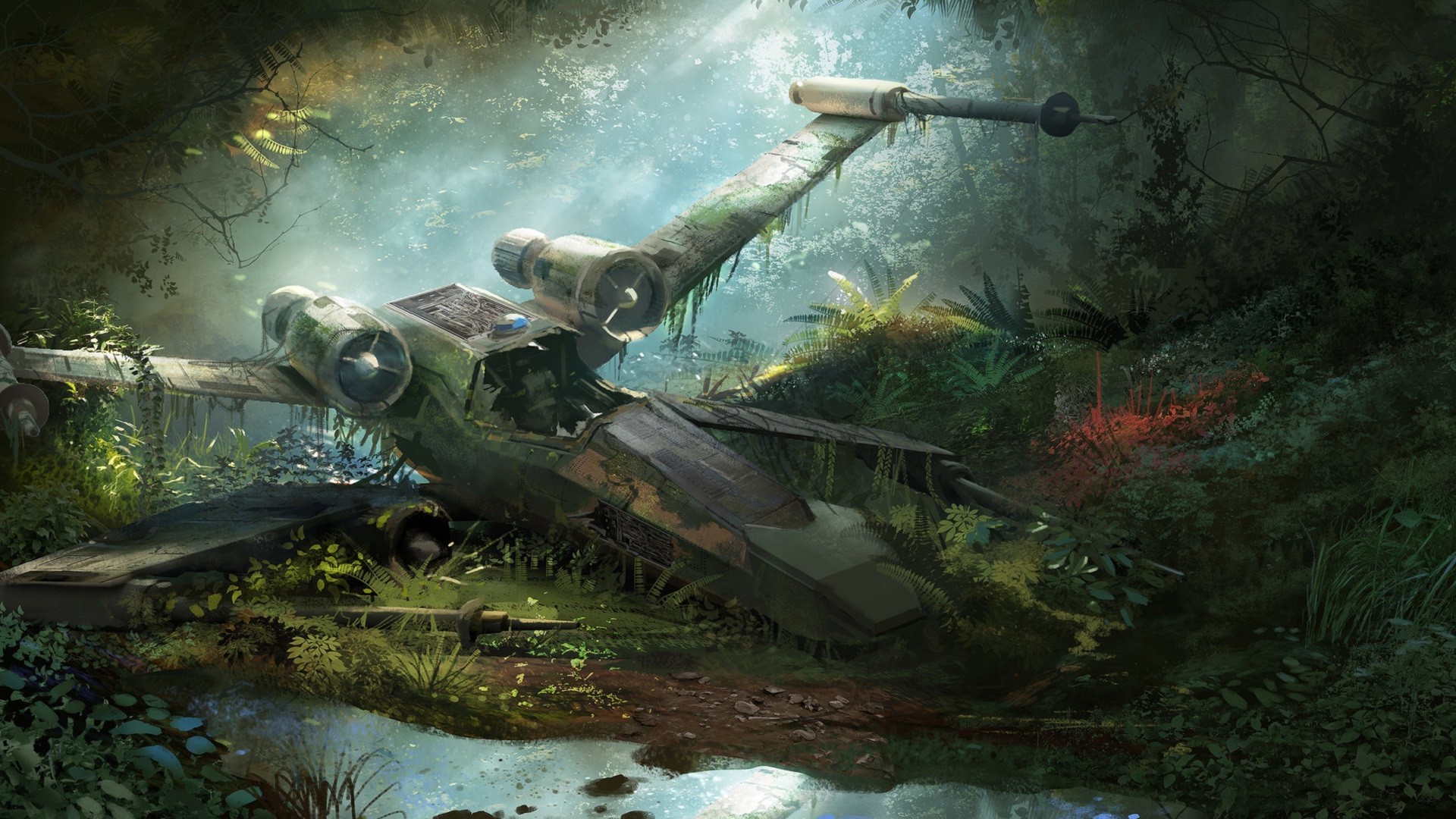 Artwork Star Wars X Wing Science Fiction Wallpaper Jpg Kb