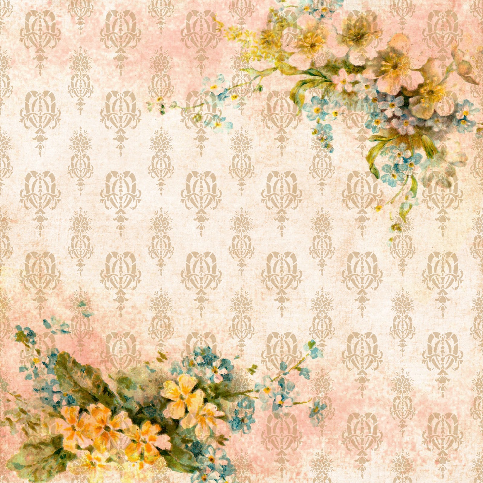 The Graphics Monarch Background Digital Flower Papers Inch