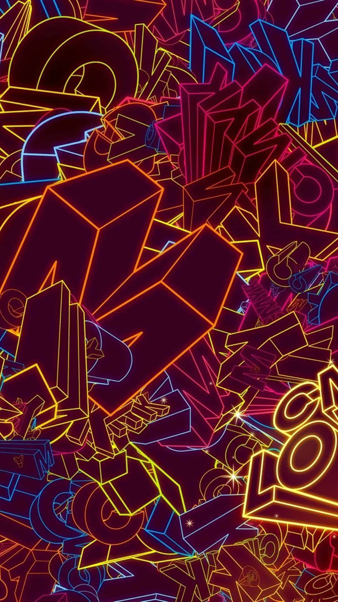 Awesome Colorful Wallpaper For iPhone