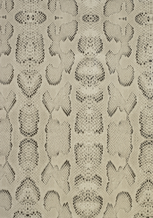 Boa Wallpaper A Faux Snake Skin In Cream And Grey With