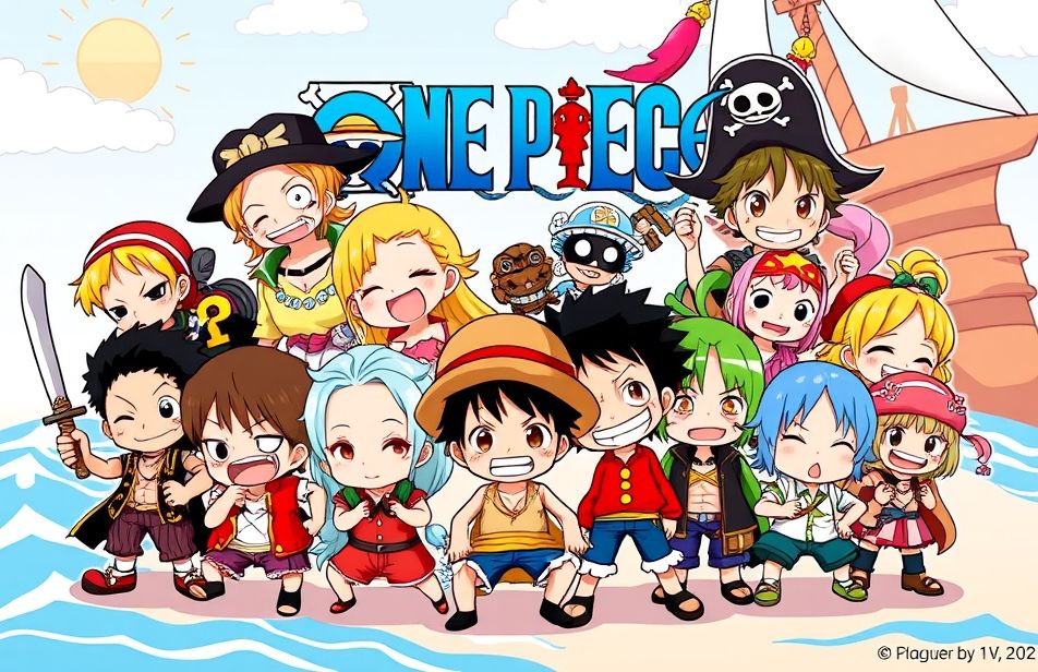 One Piece Chibi Wallpaper