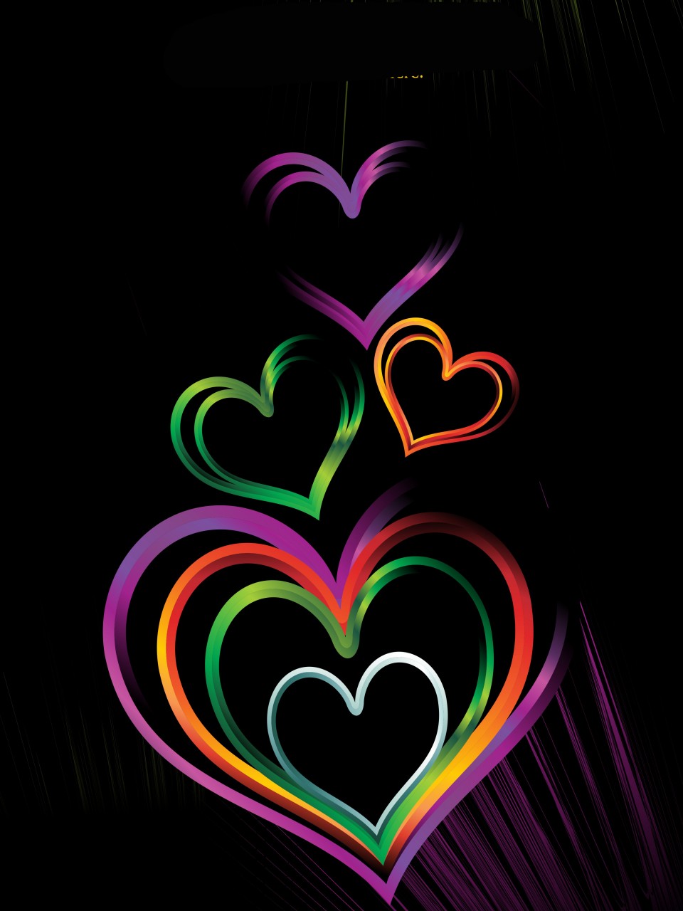 Rainbow Heart Wallpapers on WallpaperDog