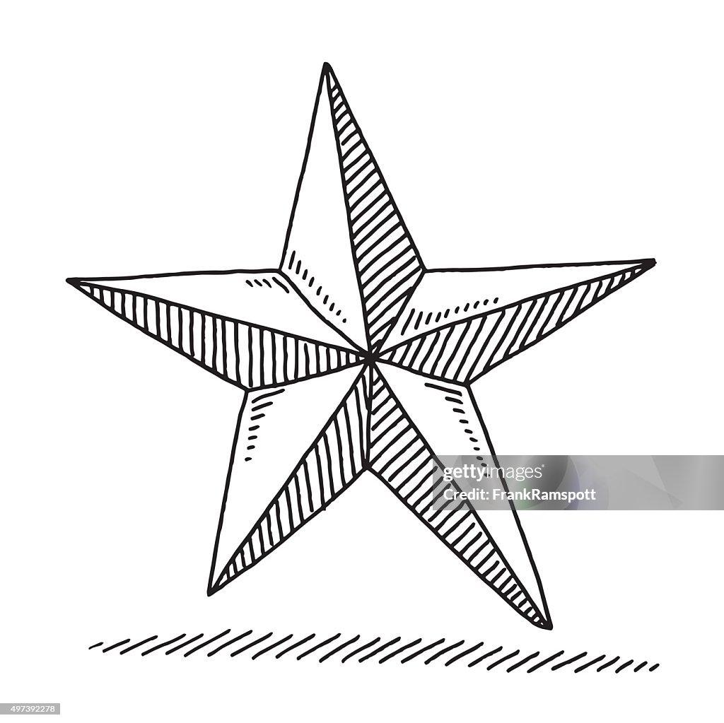 Christmas Decoration Star Drawing High Res Vector Graphic Getty
