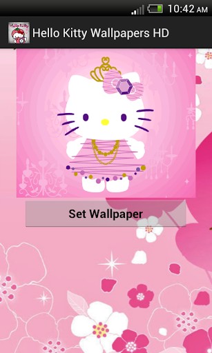 Hello Kitty Wallpaper HD Is An Application That Contains