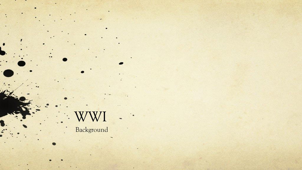 Wwi Background Ppt