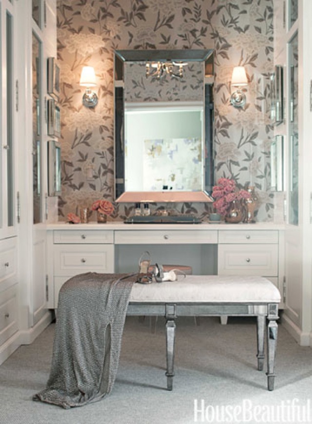 Mirror William Schumaker Wallpaper Mary Mcdonald Living Room On House