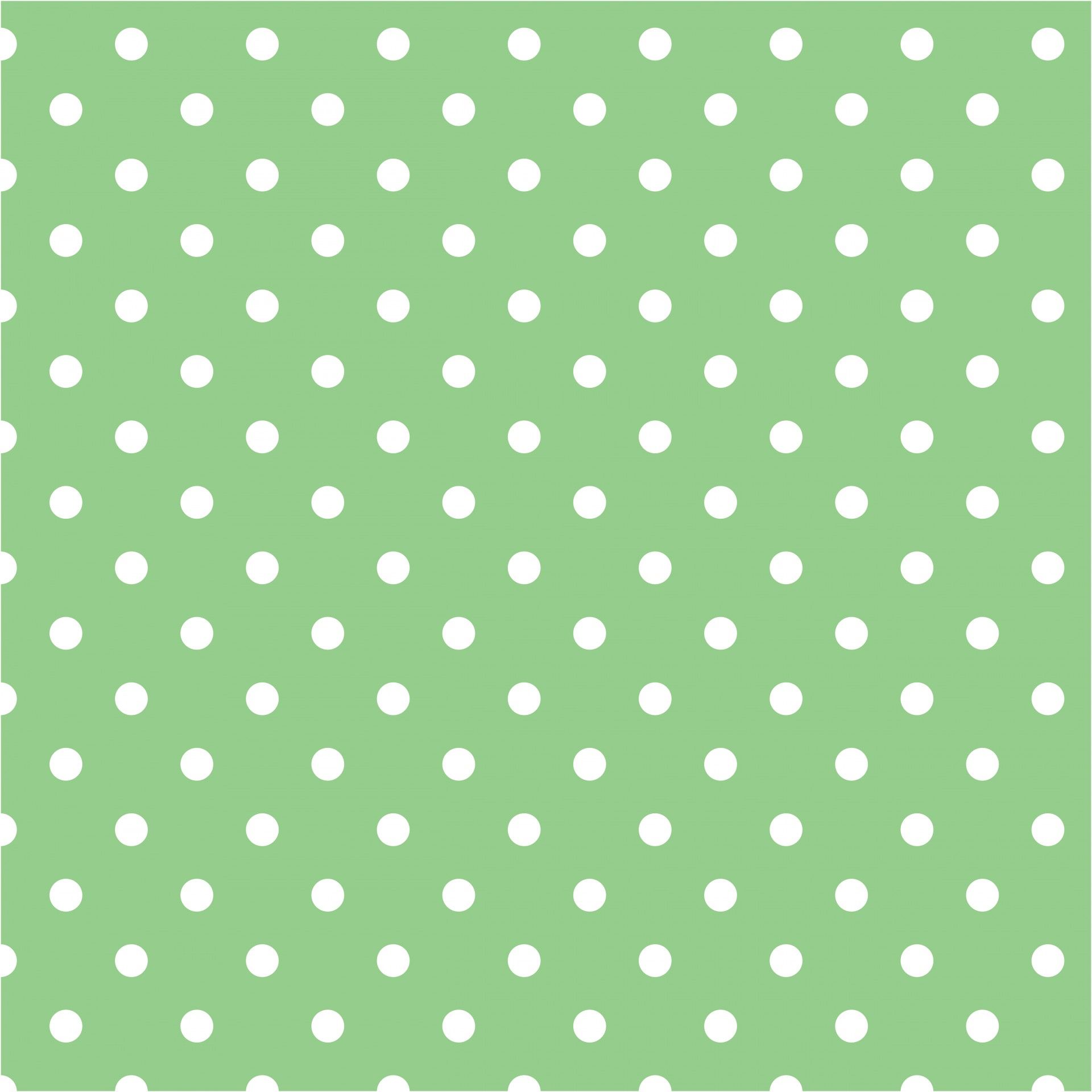 Green Polka Dot Background Dots