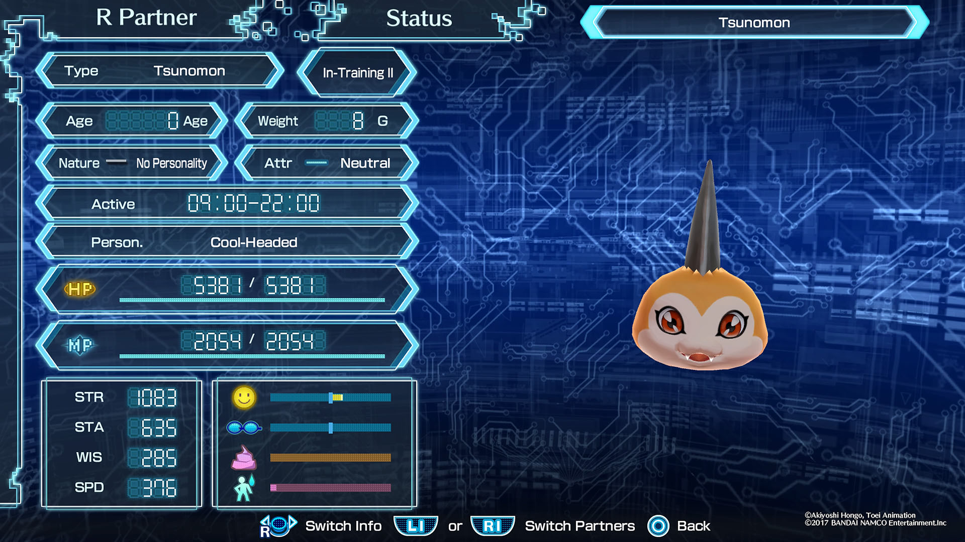 Tsunomon Digimon World Next Order Grindosaur