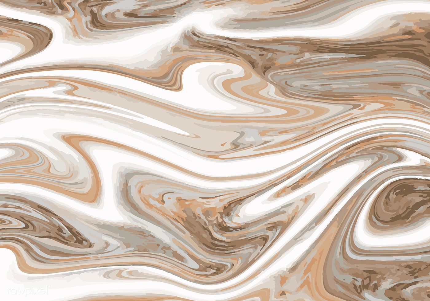 Vector Of Marble Abstract Brown Paint Texture