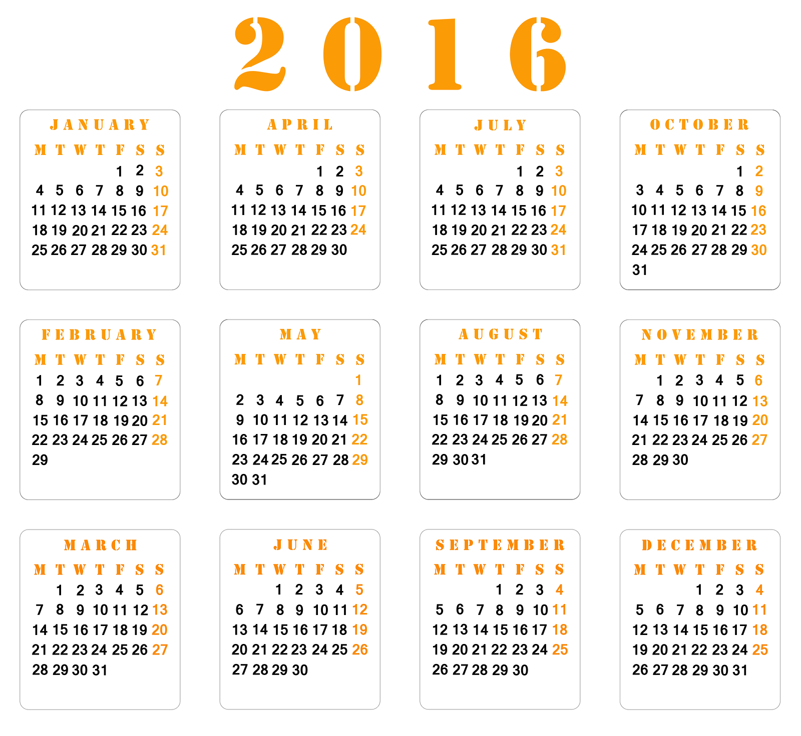 Desktop Calendar Printing Printed