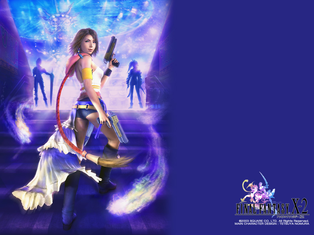 Final Fantasy X 2 FFX 2 FF10 2   Wallpapers 1024x768