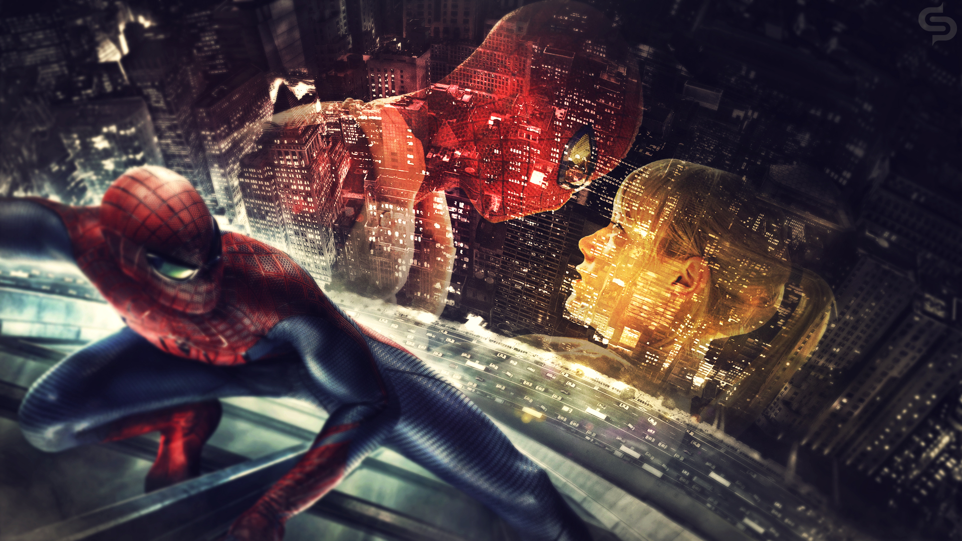 Wallpaper Spiderman Peter Parker And Gwen Stacy by SaxTop on