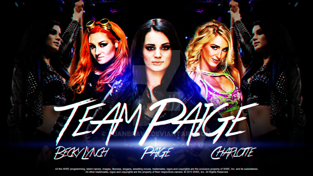 WWE Team Paige Wallpaper by JuanBrave